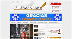 Desktop Screenshot of el-semanario.net