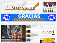 Tablet Screenshot of el-semanario.net